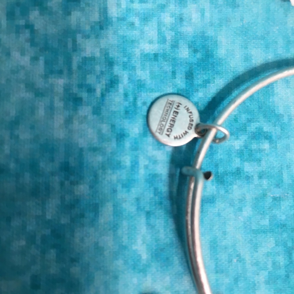 Alex and Ani Silver Lamp of Light Bangle - Picture 3 of 8